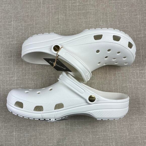 JJJJound x Crocs Classic Clog in White Men 12 - Picture 3 of 4